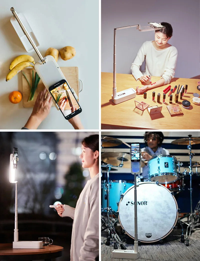 Fill-in Light Kit Smartphone Stand
