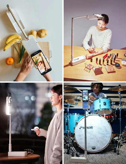 Fill-in Light Kit Smartphone Stand